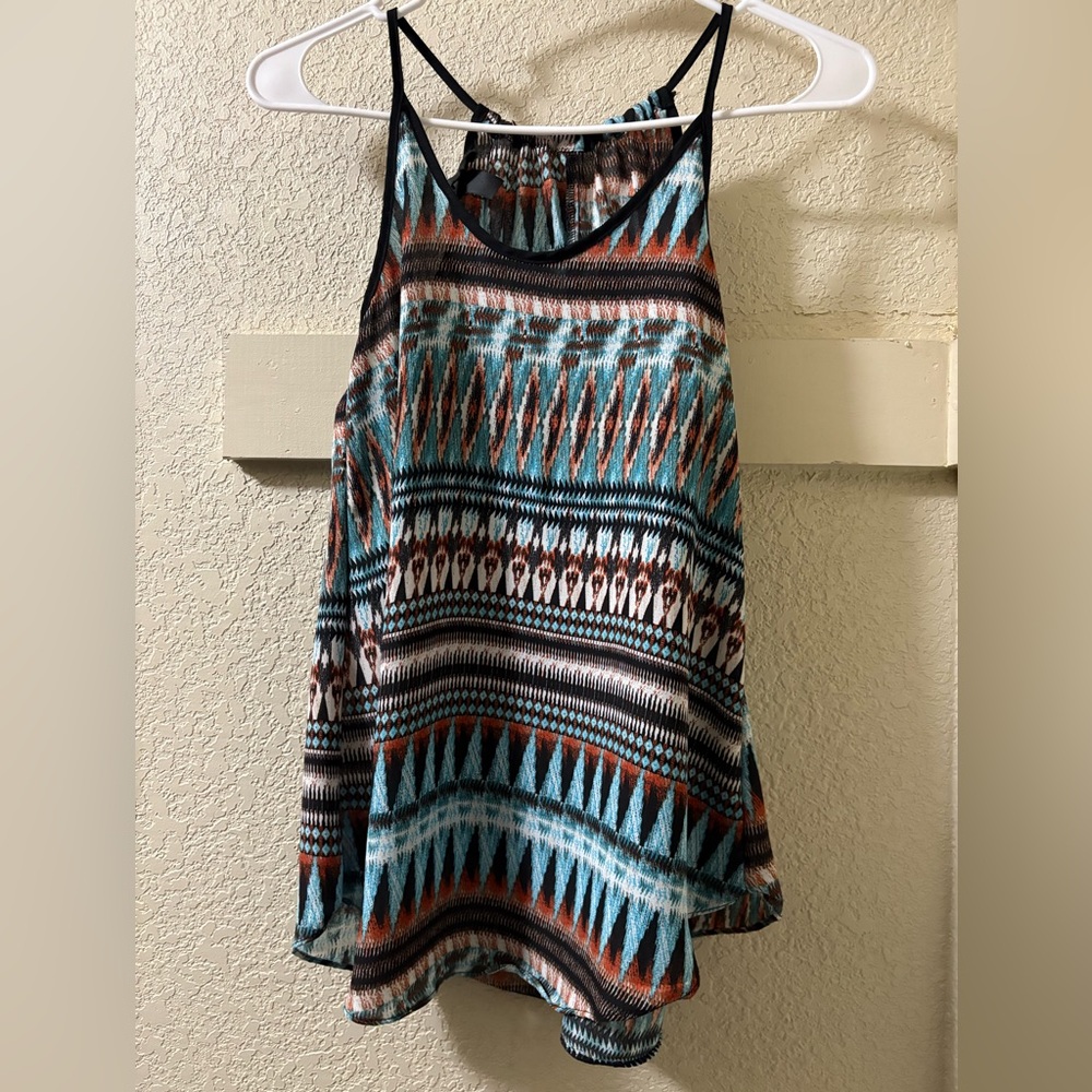 IZ Byer Printed Halter Tank – XS